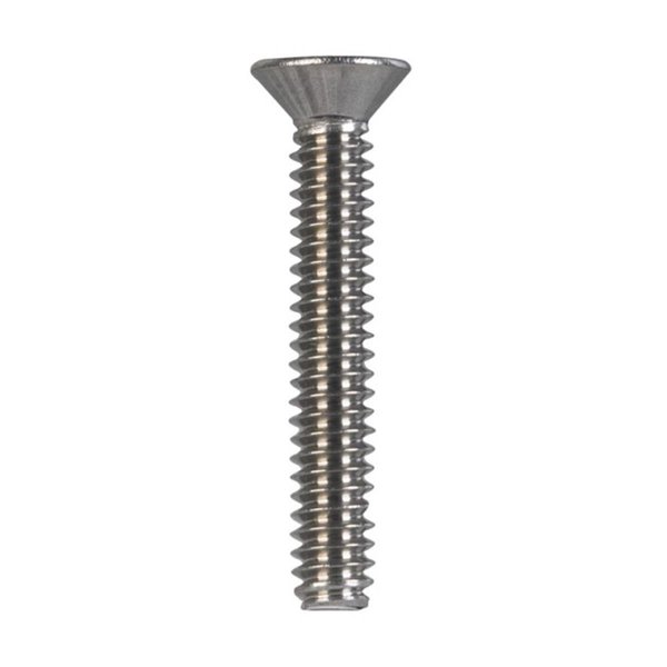 Hillman 825508 10-24 x 1.25 in. Phillips Flat Head Stainless Steel Machine Screw 55955